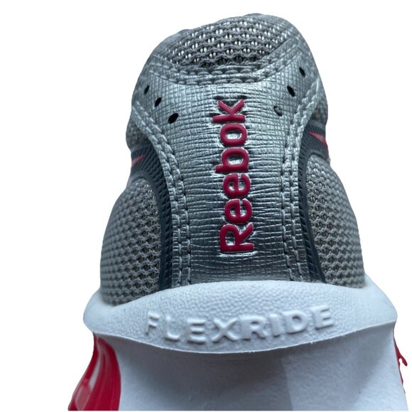 Reebok Flexride Woman’s Athletic Running Shoes RB 911 FLU Grey Pink Size 10 - Picture 5 of 8